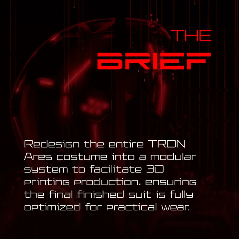 TRON ARES Suit — armor detail