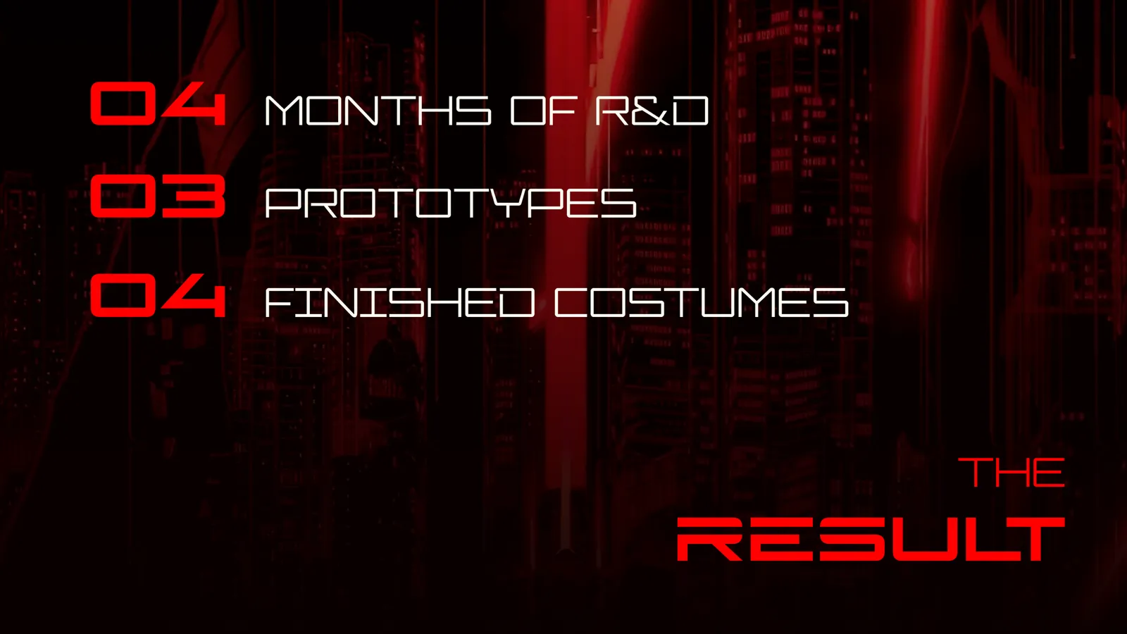 TRON ARES Suit — side profile
