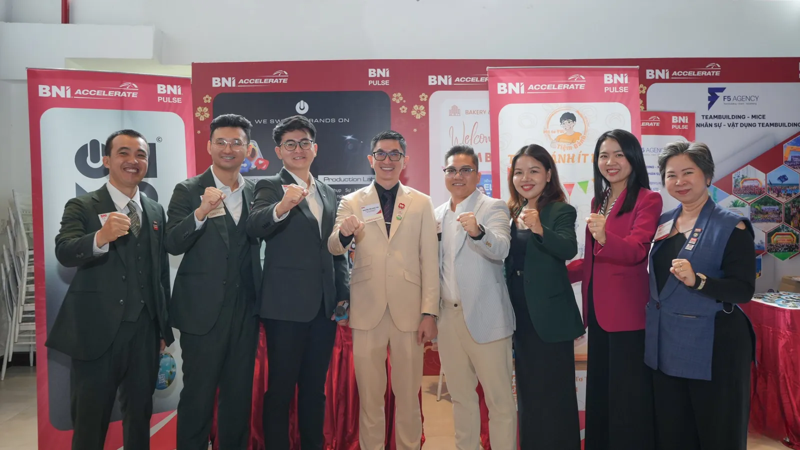 ONVO Lab's booth at the BNI Pulse Chapter launch event